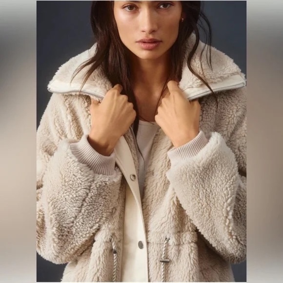 NWT VARLEY JAMIE SHERPA JACKET, LARGE - Picture 2 of 13